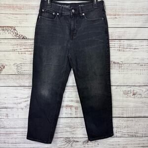 J. Crew jeans faded black size 28p wide leg Straight Jeans